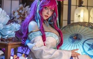 图库精选：咔喵的狐狸巫女，感觉好像捕捉到了不小的灵气呢！
