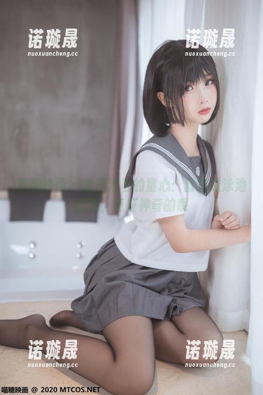 喵糖映画 - 水里泡着的童心：蠢沫沫泳池图集，有些神奇的哦