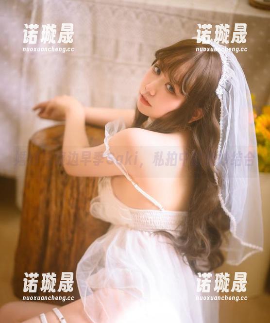 渡边早季Saki 婚纱与渡边早季Saki,私拍中的绝妙结合