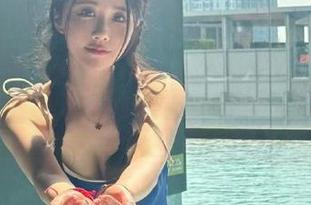 微密圈 – 私房中的酒红礼服，轩子巨2兔的这波秀，意图让人热血沸腾吗？